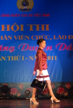 HỘI THI DUYÊN DÁNG TÀI NĂNG NGÀNH CAO SU - 2011