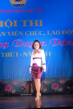 HỘI THI DUYÊN DÁNG TÀI NĂNG NGÀNH CAO SU - 2011