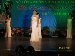 HỘI THI DUYÊN DÁNG TÀI NĂNG NGÀNH CAO SU - 2011