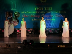 HỘI THI DUYÊN DÁNG TÀI NĂNG NGÀNH CAO SU - 2011