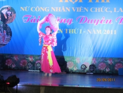 HỘI THI DUYÊN DÁNG TÀI NĂNG NGÀNH CAO SU - 2011