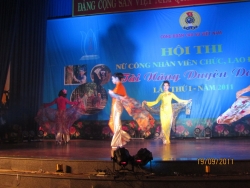 HỘI THI DUYÊN DÁNG TÀI NĂNG NGÀNH CAO SU - 2011